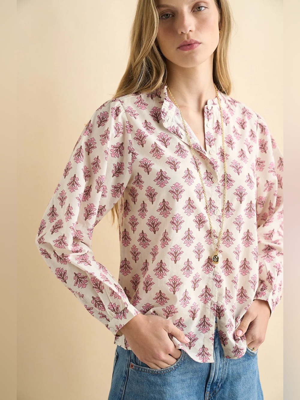 Sonmer Valentina Blouse Rose